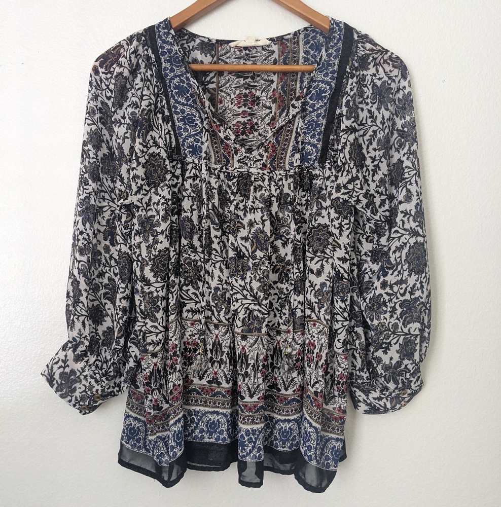 BFloral boho Shirt